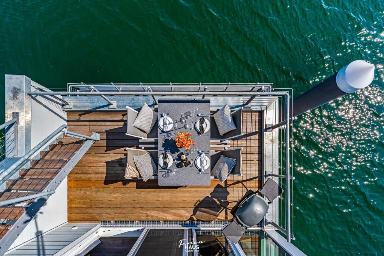 Schwimmendes Haus Aloha Villa Olpenitz Dış mekan fotoğraf