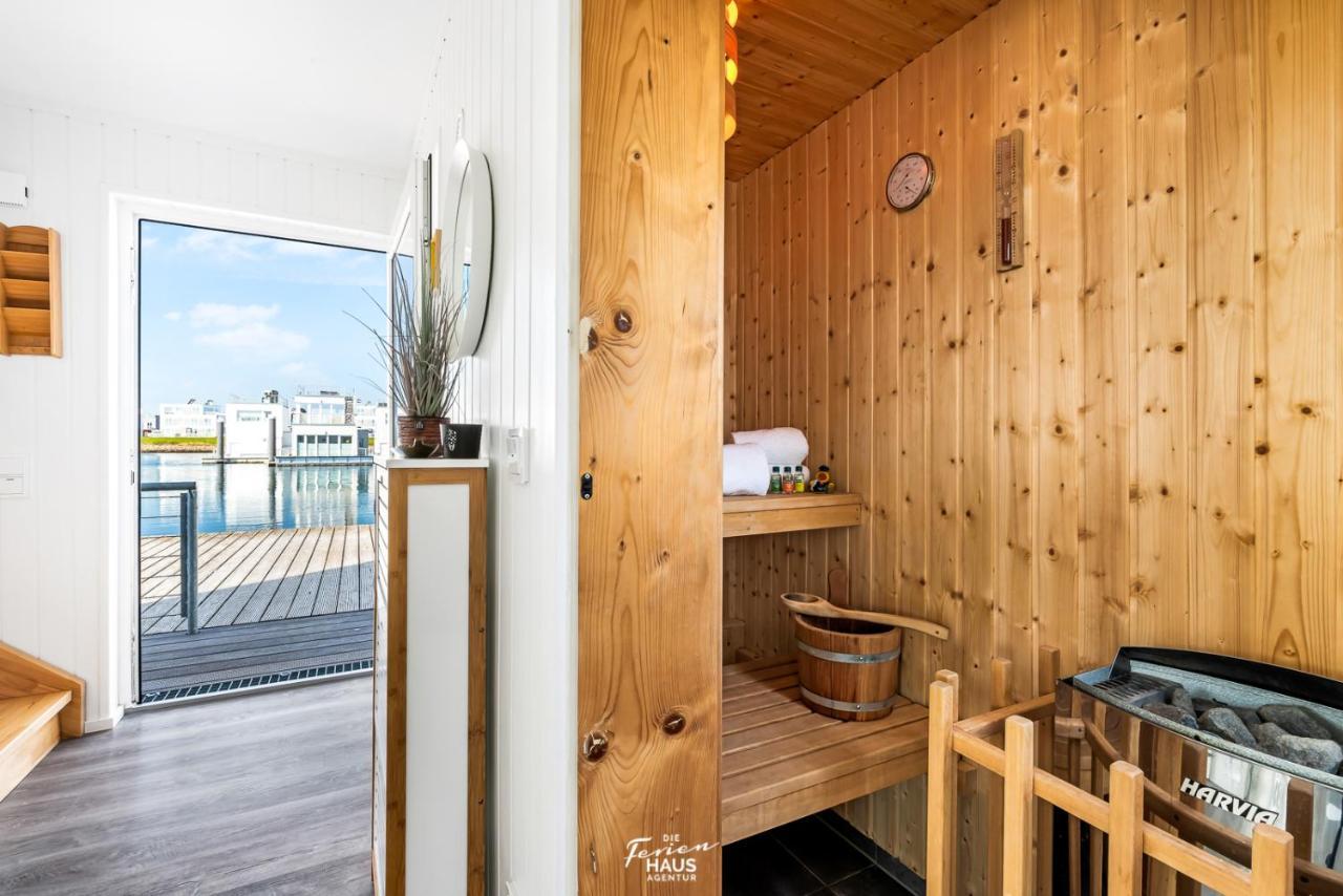 Schwimmendes Haus Aloha Villa Olpenitz Dış mekan fotoğraf