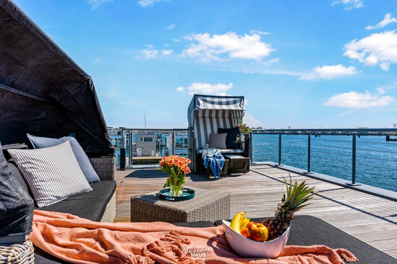 Schwimmendes Haus Aloha Villa Olpenitz Dış mekan fotoğraf